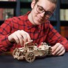 Ugears 3D dřevěné mechanické puzzle Tříkolka UGR-S