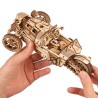 Ugears 3D dřevěné mechanické puzzle Tříkolka UGR-S