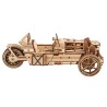 Ugears 3D dřevěné mechanické puzzle Tříkolka UGR-S