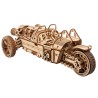 Ugears 3D dřevěné mechanické puzzle Tříkolka UGR-S