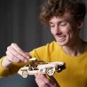 Ugears 3D dřevěné mechanické puzzle Auto Winged Sports Coupe