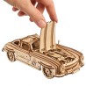 Ugears 3D dřevěné mechanické puzzle Auto Winged Sports Coupe