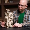 Ugears 3D dřevěné mechanické puzzle Hodiny motoru
