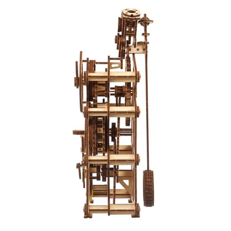 Ugears 3D dřevěné mechanické puzzle Hodiny motoru