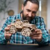 Ugears 3D dřevěné mechanické puzzle Pásové terénní vozidlo