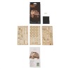 Ugears 3D dřevěné mechanické puzzle Vojenské nákladní auto