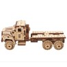 Ugears 3D dřevěné mechanické puzzle Vojenské nákladní auto