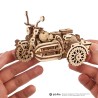 Ugears 3D dřevěné puzzle Harry Potter Hagridova létající motorka