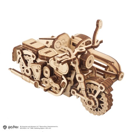 Ugears 3D dřevěné puzzle Harry Potter Hagridova létající motorka