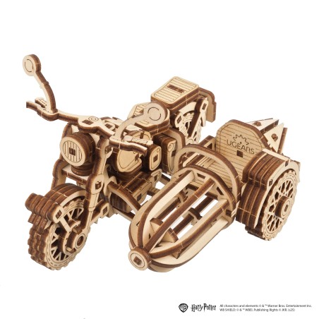 Ugears 3D dřevěné puzzle Harry Potter Hagridova létající motorka