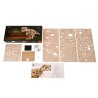 Ugears 3D dřevěné mechanické puzzle Tyrannosaurus Rex