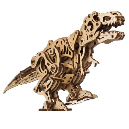 Ugears 3D dřevěné mechanické puzzle Tyrannosaurus Rex