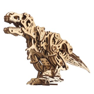 Ugears 3D dřevěné mechanické puzzle Tyrannosaurus Rex