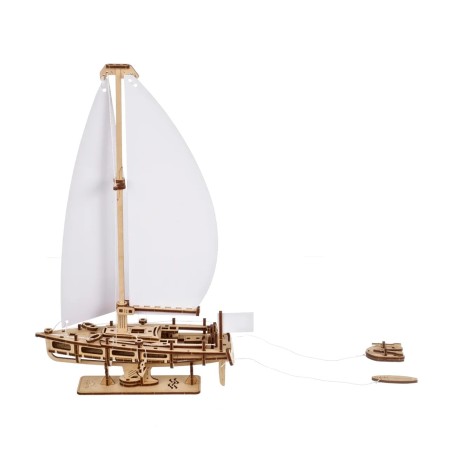 Ugears 3D dřevěné mechanické puzzle Jachta The Ocean Beauty