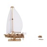 Ugears 3D dřevěné mechanické puzzle Jachta The Ocean Beauty