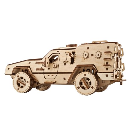 Ugears 3D dřevěné mechanické puzzle Dozor-B Combat Vehicle