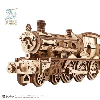 Ugears 3D dřevěné mechanické puzzle Harry Potter Bradavický expres