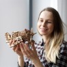 Ugears 3D dřevěné mechanické puzzle Letadlo Mad Hornet