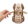 Ugears 3D dřevěné mechanické puzzle Driftující závoďák Cobra