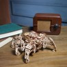 Ugears 3D dřevěné mechanické puzzle Šestinohý průzkumník (hexapod)