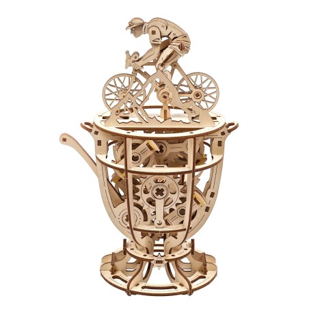 Ugears 3D dřevěné mechanické puzzle Samohybný cyklista