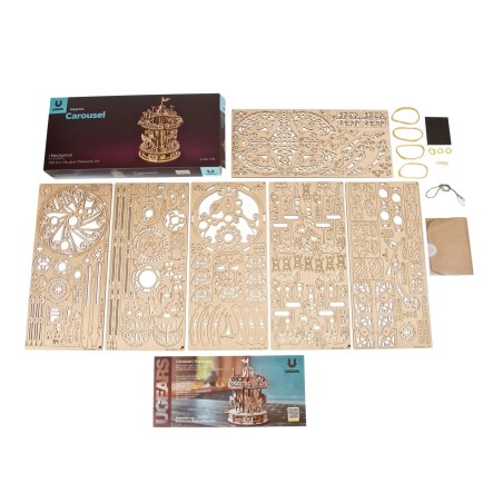 UGEARS 3D puzzle Kolotoč 305 dílů