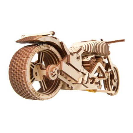 Ugears 3D mechanické puzzle Motorka 189 dílů