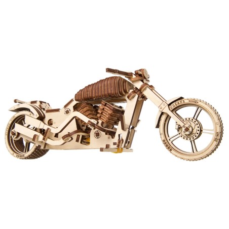 Ugears 3D mechanické puzzle Motorka 189 dílů
