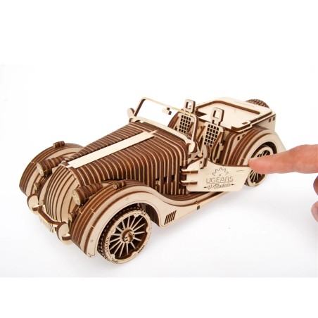 Ugears 3D mechanické puzzle Roadster VM-01 437 dílů