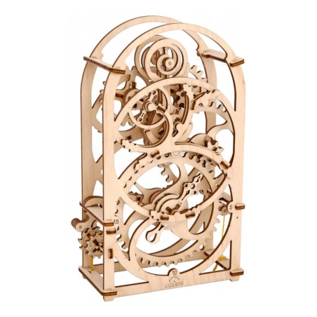 Ugears dřevěná stavebnice 3D mechanické Puzzle - Hodiny