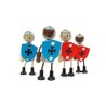 Bigjigs Toys Sada dřevěných postaviček Středověcí rytíři