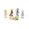 Bigjigs Toys Sada panenek do domečku Rodina