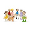 Bigjigs Toys Sada panenek do domečku Rodina