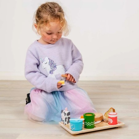 Bigjigs Toys Snídaňový tác do postele