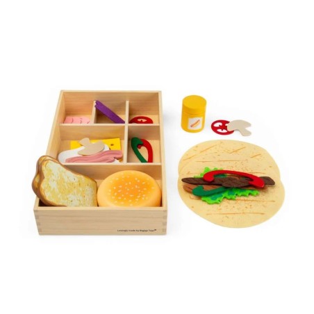 Bigjigs Toys Sada lahůdek v krabičce