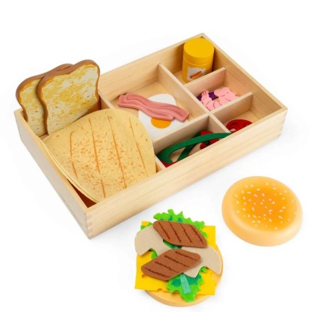 Bigjigs Toys Sada lahůdek v krabičce