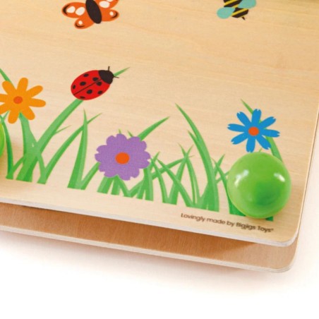 Bigjigs Toys Dřevěný lis na květiny