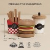 Le Toy Van Gurmánská sada s hamburgerem