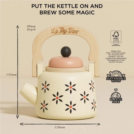 Le Toy Van Dřevěná vintage konvice