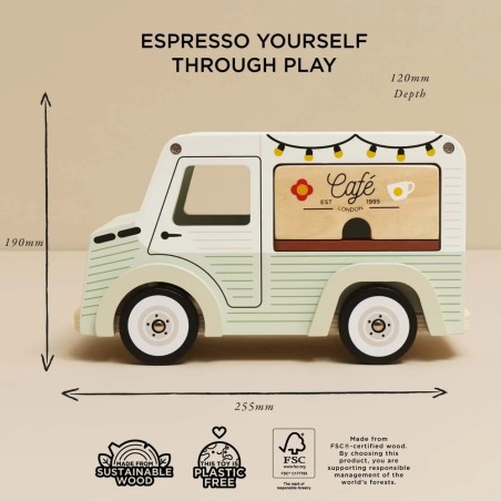 Le Toy Van Mobilní kavárna Street coffee