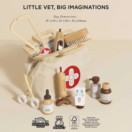 Le Toy Van Veterinární brašna s příslušenstvím
