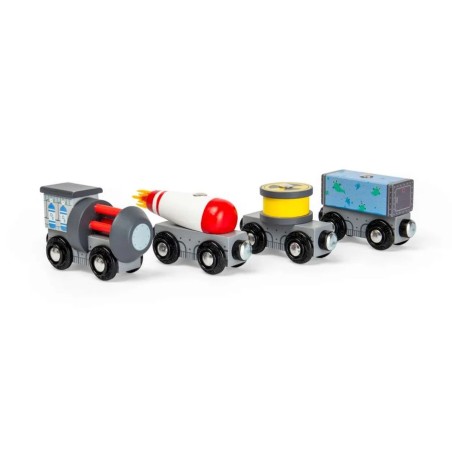 Bigjigs Rail Dřevěný vláček Vesmír