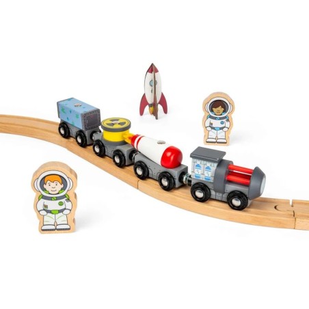 Bigjigs Rail Dřevěný vláček Vesmír