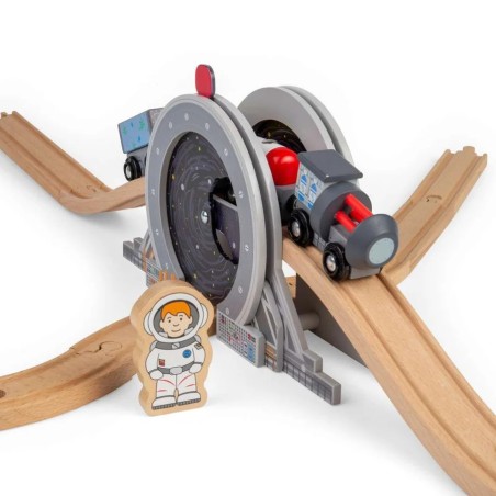 Bigjigs Rail Dřevěný vesmírný most