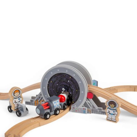 Bigjigs Rail Dřevěný vesmírný most