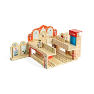 Bigjigs Rail Dřevěné hlavní nádraží