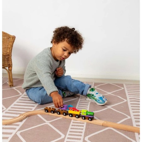 Bigjigs Rail Dřevěný vláček Příšerky
