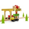 Bigjigs Rail Dřevěný Portálový jeřáb