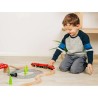 Bigjigs Rail Dřevěný poštovní vlak