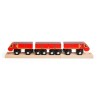Bigjigs Rail Dřevěný poštovní vlak